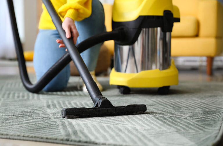 End of tenancy cleaning service includes vacuum cleaning